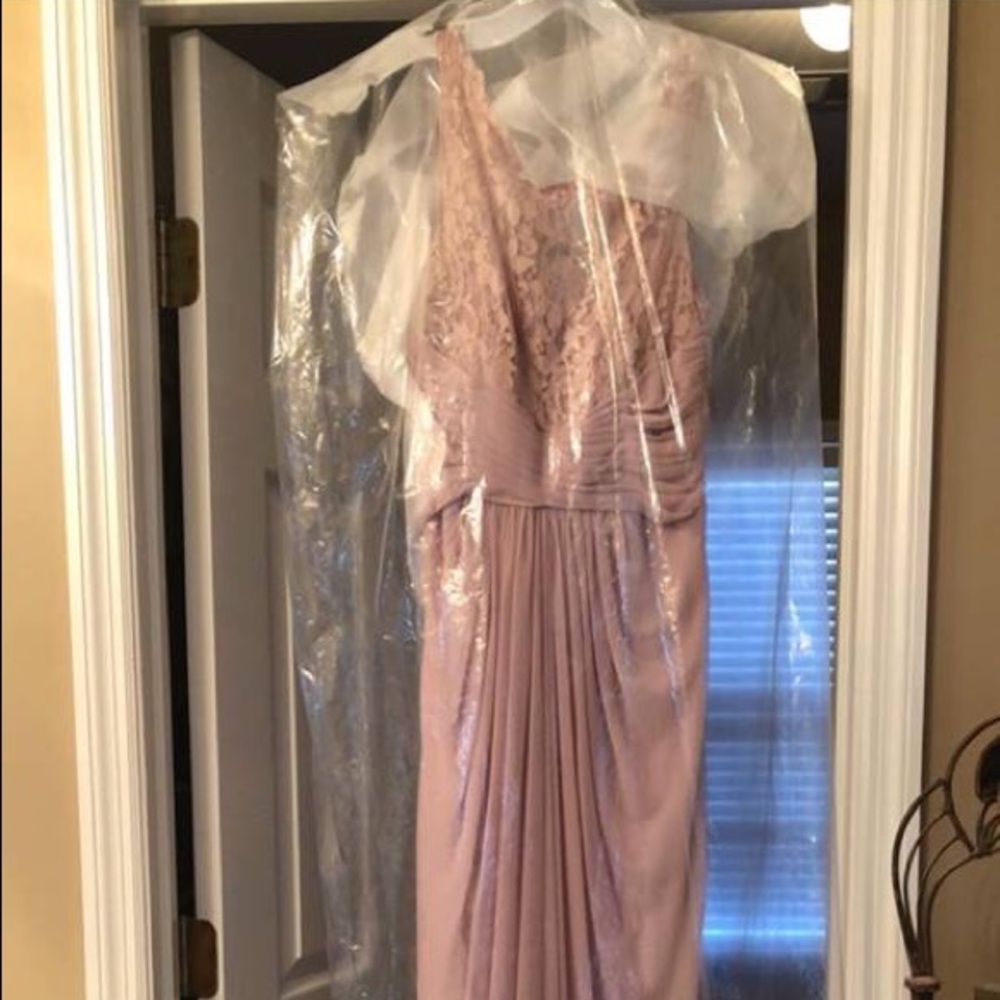 David’s bridal bridesmaid dress